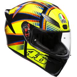 CASCO AGV K1 ROSSI SOLELUNA...