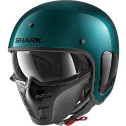 CASCO SHARK S-DRAK VERDE METAL GGM