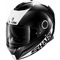 CASCO SHARK SPARTAN CARBON 1.2 SKIN BLANCO DWS