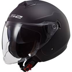 CASCO LS2 TWISTER II NEGRO MATE