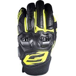 GUANTES FIVE SF3 NEGRO/AMARILLO FLUOR