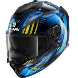 CASCO SHARK SPARTAN GT REPLIKAN KUB AZUL/NEGRO