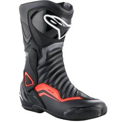 BOTAS ALPINESTARS SMX-6 V2 NEGRO/GRIS/ROJO FLUOR