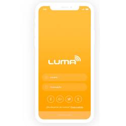 CADENA LUMA D18 NETLOCK CON CANDADO Y ALARMA BLUETOOTH 