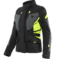 CHAQUETA DAINESE CARVE MASTER 3 LADY GORE-TEX BLACK/EBONY/FLUO-YELLOW