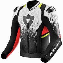 CHAQUETA REVIT QUANTUM 2 PRO AIR BLANCO/ROJO FLUOR