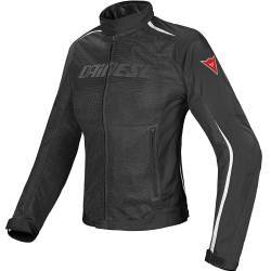 CHAQUETA DAINESE HYDRA FLUX D-DRY LADY NEGRA/BLANCA